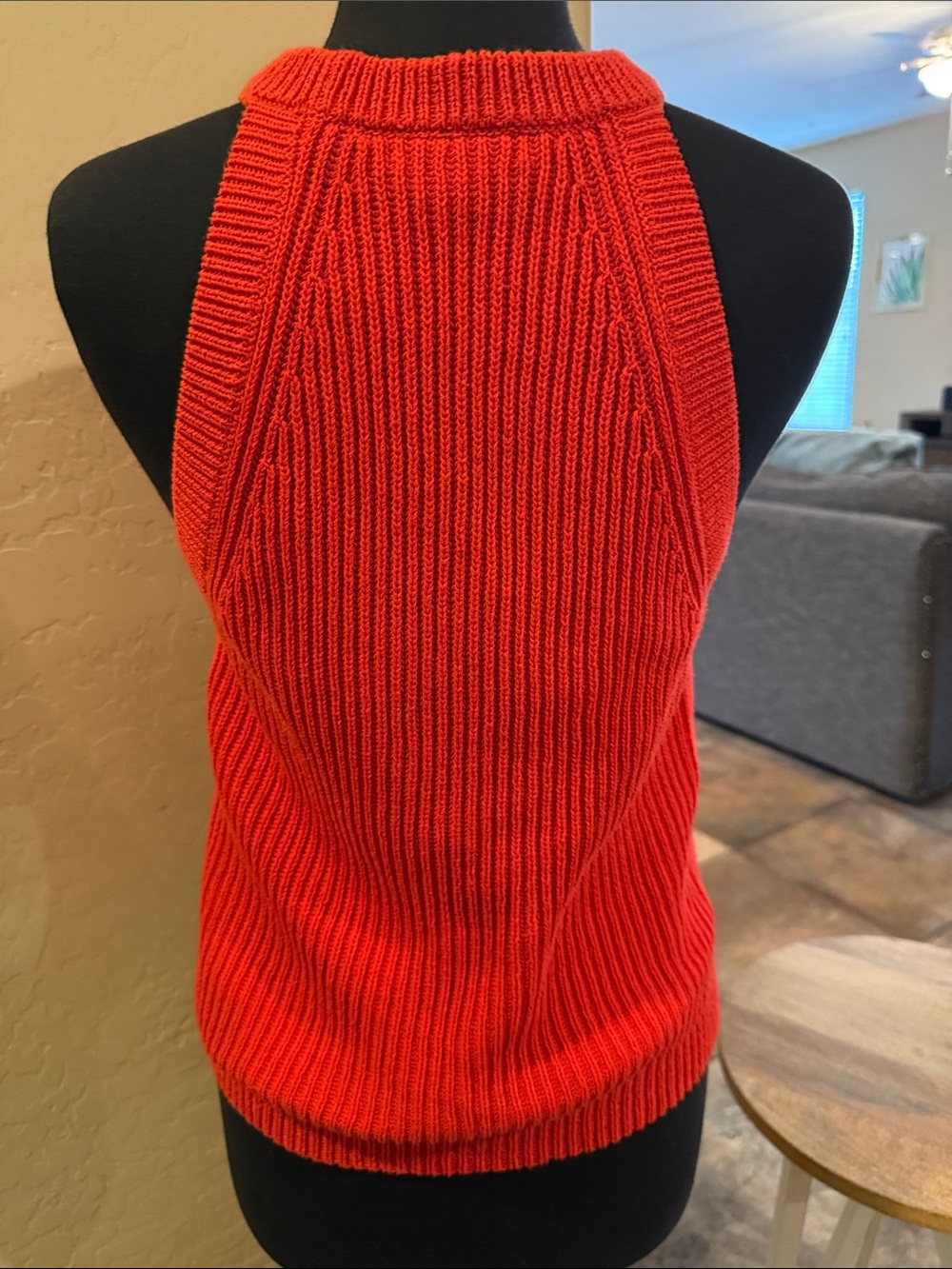 Madewell Ribbed Halter Tank - Picture 3 of 7